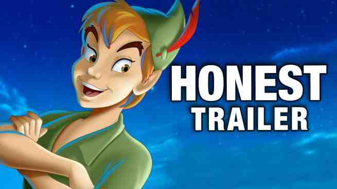 Peter Pan Honest Trailer…WoW